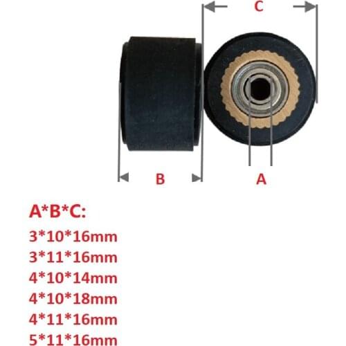 Pinch Roller For Roland Mimaki Gcc Liyu Graphtec Inkjet Printer Vinyl Cutter Cutting Plotter Roller Rubber Copper Core