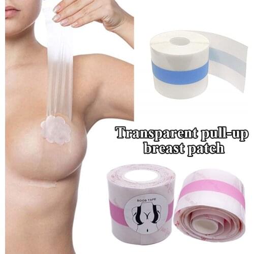 1 Roll 5M 10M Women Breast Nipple Covers Push Up Strapless Body Invisible Breast Lift Tape Adhesive Intimates Bralette Pasties