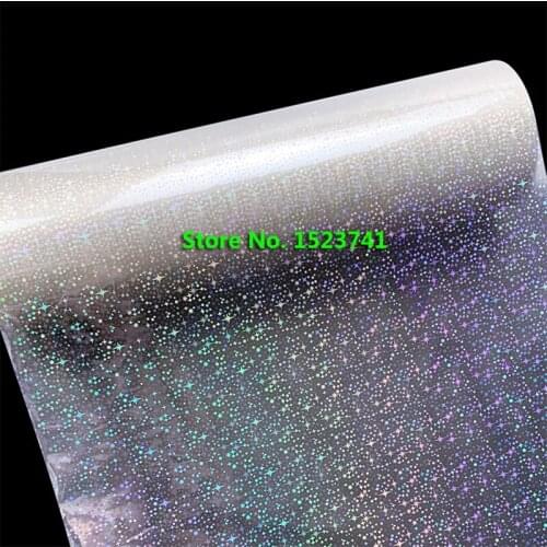 1 Roll Transparent broken glass Laminating Bopp Film 12.5"X656' (0.32x200M) Hot Thermal Laminating Film Glue-based