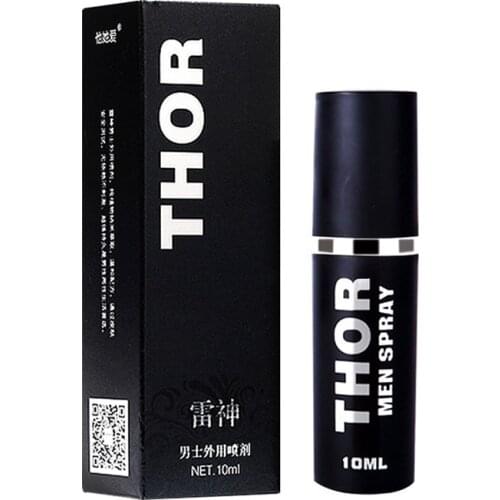 THOR Medicinal Herb Delay Spray Without Side Effect Delay Ejaculation Sex Products Delay Spray for Men Effect God Oil