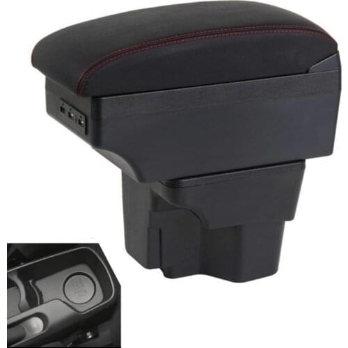 For Kia Rio armrest box Kia Rio 3 central Store content box cup holder 2012-2016 Automotive retrofit accessories