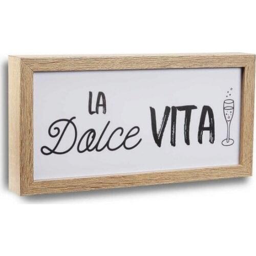 Painting Dolce Vita MDF Wood (4 x 15 x 30 cm)
