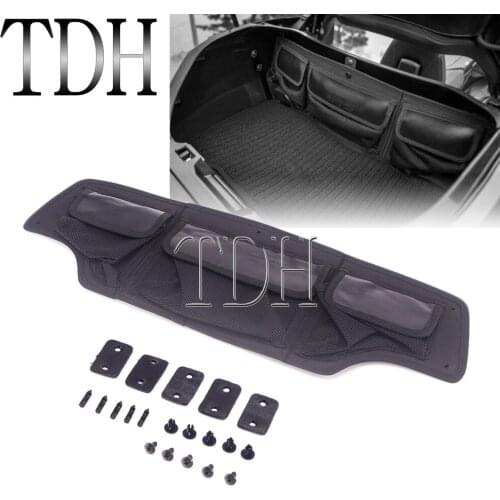 For Honda Gold Wing1800 Tour DCT Airbag Motorcycle Black Trunk Organizer Storage Bag Case Rear Luggage 2018 2019 2020