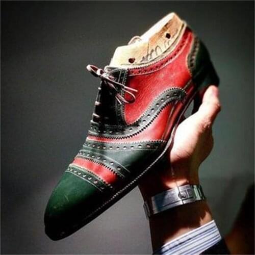 Men Shoes High Quality Pu Leather New Fashion Stylish Design Monk Strap Shoe Casual Formal Oxfords Shoes Zapatos De Hombre HG125