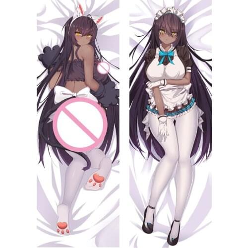 MMF Hasumi Blue Archive Sexy Karin pillow cover Anime Dakimakura Body pillowcase