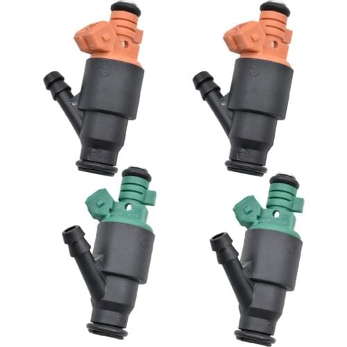 NEW 4PCS/LOT Fuel Injector For 95-02 Kia Sportage 2.0 two green 0280150502 and two orange 0280150504