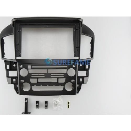 9 inch Car Fascia Radio Panel for LEXUS RX-300 RX300 / TOYOTA Harrier 1997-2001 Dash Kit Install Facia Console Bezel Trim Plate