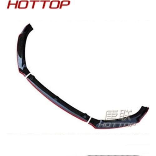 Front Bumper Lip Trim Around Grill Below Lips Cover Shovel For Mazda Axela M3 Mazda3 2014 2015 2016 2017 3Colour