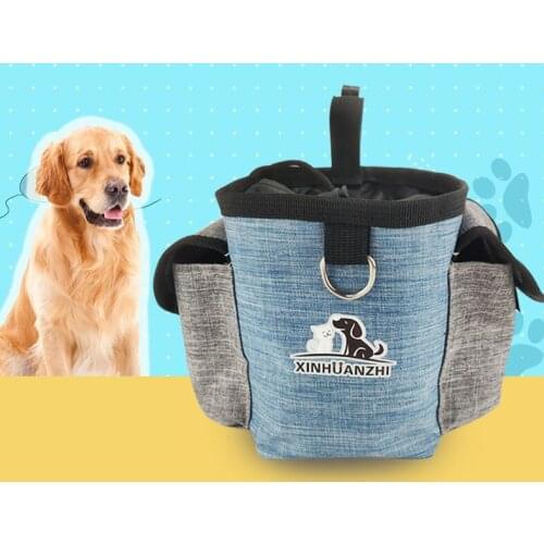 Environmental protection waterproof Strong Wear Resistance Portable Training Snack Bag Snack Waist Bag Pet Supplies