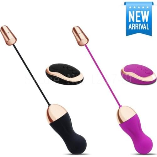 Powerful 10 Speeds USB Rechargeable Wireless Remote Control Vibrator Silicone Bullet Egg Vibrators for Adults Women Sex Toys