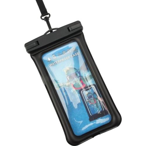 Universal Hd Transparent High Quality Tpu Waterproof Phone Pocket With Highly Sensitive Touch Screen Compatible With Iphone Xs / Max / 8Plus / 7Plus To 6.5 Inches