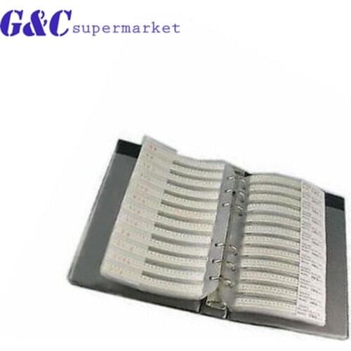 0805 SMD Resistor and Capacitor Sample Book Simple version new diy electronics