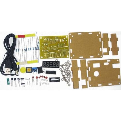 1PCS DIY Kits 1Hz-50MHz Crystal Oscillator Tester Frequency Counter TESTER Meter Case Best Price Durable DIY Led Kit