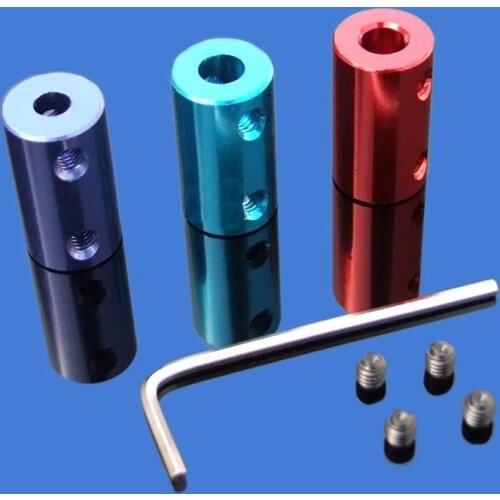 2 Mm/3 Mm/3.17 Mm/4 Mm/5 Mm/6 Mm/6.35 Mm /7 Mm/8 Mm/10 Mm Aluminium Stijve Shaft Coupler Starre Koppeling Motor Connector