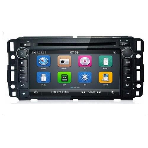 Car CD DVD Player GPS Navigation for Jeep Grand Cherokee GMC Yukon Tahoe 2006-2012 IPS Screen 1080P Video Headunit