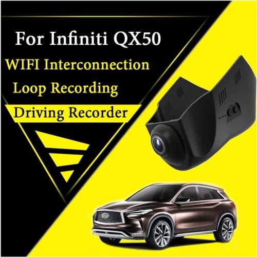 Car Road Record WiFi DVR Dash Camera For Infiniti QX50 QX50L J50 For Nissan Skyline Crossover 2013~2017 Driving Video Recording