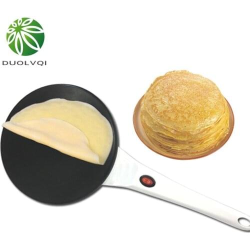 Duolvqi Household Pancake Machine Non-stick Electric Cake Stall Pan Portable Electric Bread Machine Grilled Pancake Machine