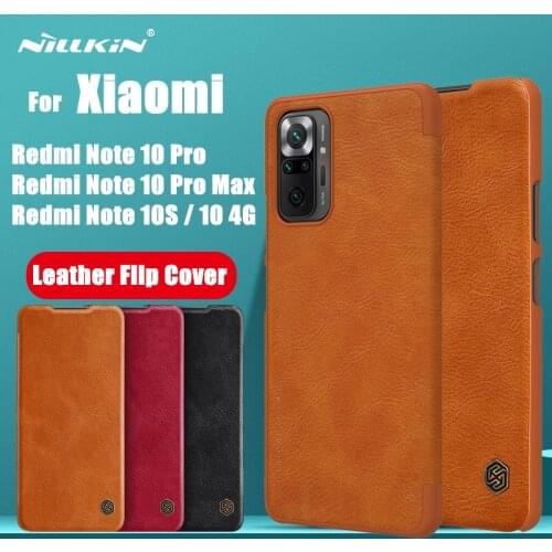 Redmi Note 8T Redmi 8 Case Nillkin Qin PU Leather Cover Flip Case For Xiaomi Redmi Note 8 Pro Phone Cover
