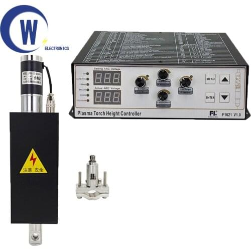 CNC plasma THC + lifter kit + torch height controller THC Fangling F1621+ JYKB-100 Lifer NEWCARVE CNC plasma cutting lift body