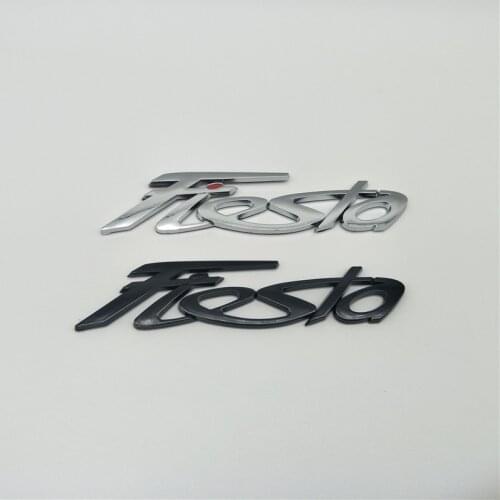 For Ford Fiesta Rear Gate Hatchback Emblem Logo Badge Sign