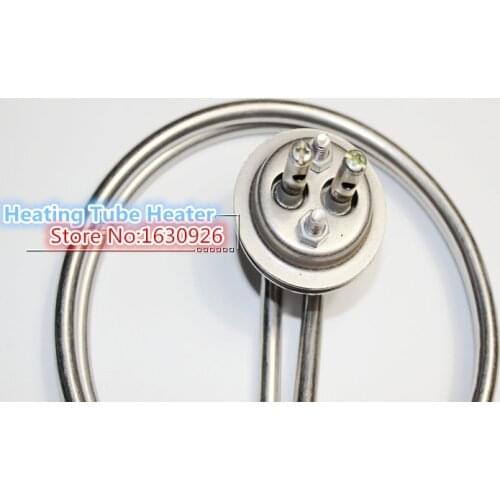 AC 220V 3KW Stainless Steel Electric Kettle Element Heating Tube Heater Electricity Generation