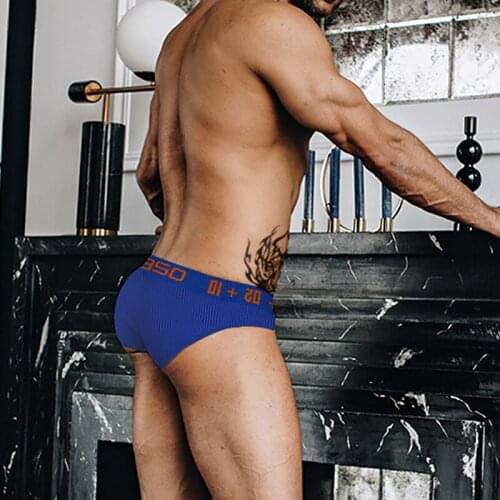 Brand Men Underwear Comfortable Sexy Men Briefs Solid Color Cotton High-quality Male Underpants Quick Dry Fashion Panties