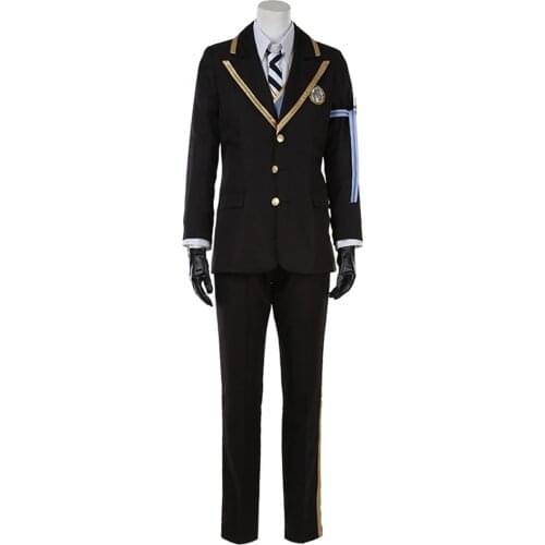 Game Twisted-Wonderland Jade Leech Cosplay Costume Adult Uniform Outfit Halloween Carnival Suit