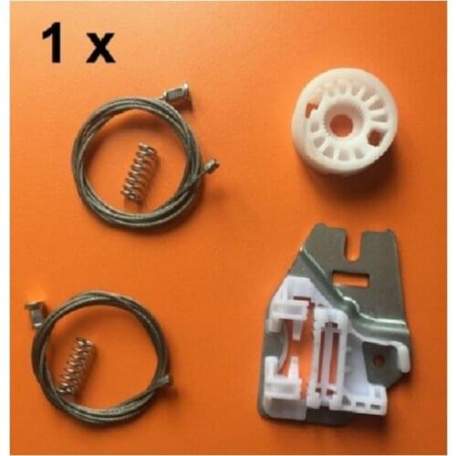 FOR BMW 3 SERIES E46 WINDOW REGULATOR REPAIR KIT with METAL SLIDER REAR LEFT