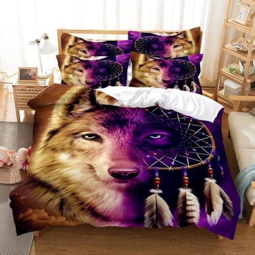 Bedding set duvet cover set 3d bedding digital printing bed linen queen size bedding set fashion design