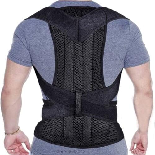 Health Care Back Posture Corrector Clavicle Spine Brace Shoulder Lumbar Brace Support Belt Posture Correction Prevents Back Pain