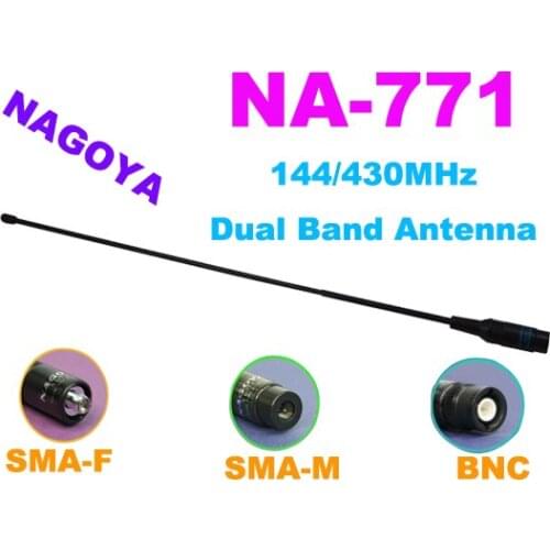 Nagoya NA-771 NA771 144/430MHz Dual Band Antenna for Wouxun KG-UVD1 Baofeng UV-5R GT-3 BF-UVB2 ICOM IC-V80 KenW00D walkie talkie