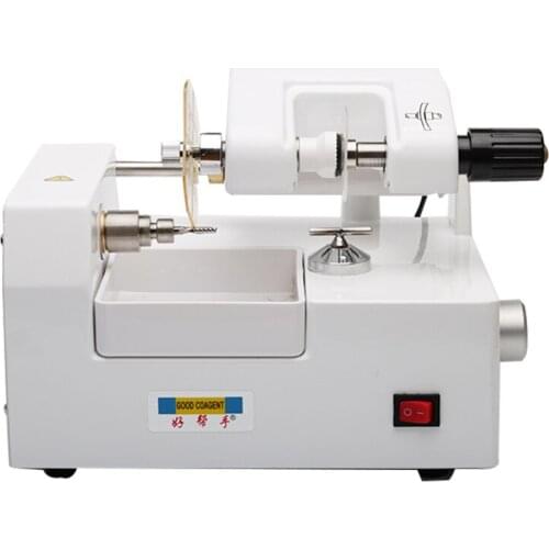 Small Glasses Lens Mold Opening Machine 220V Electric Horizontal Molding Machine Stainless Steel Fittings Adjustable Template