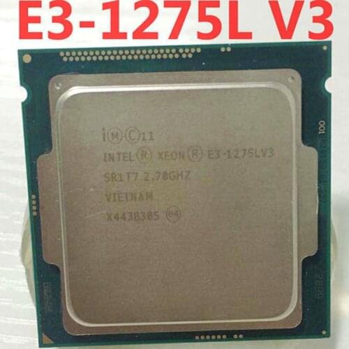 Free shipping E3-1275LV3 2.70GHz Quad-Core 8MB SmartCache E3 1275L V3 HD Graphics DDR3 1600MHz FCLGA1150 TPD 45W
