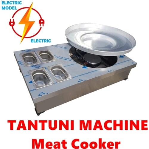 Made in Turkey Street Food Single Tantuni Machine Shawarma Gyro Grill BBQ in WOK Braised Meat Comal Cazo Griddle Meat Fryer