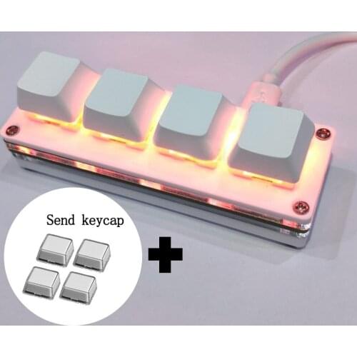 SimPad Macro Programming Keyboard 4 keys Mini Keyboard Gaming Drawing Switch Custom Mechanical Keyboard Gaming Keypad