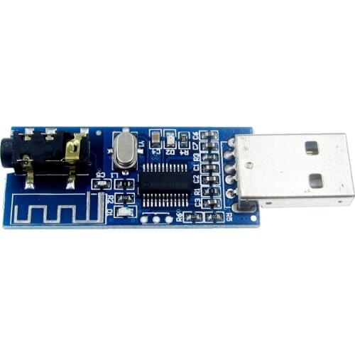 USB Bluetooth BLE 4.0 Audio Receiver Wireless Module Board Voice Player Decoding Amplifier Function LED Indicator Board XH-M226