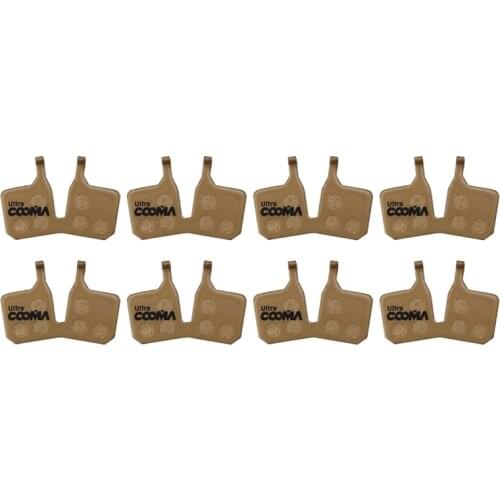 HOT 2 Pairs Bicycle Disc Brake Pads for Magura MT5 MT7 Disc Brake, Full Metal Gold