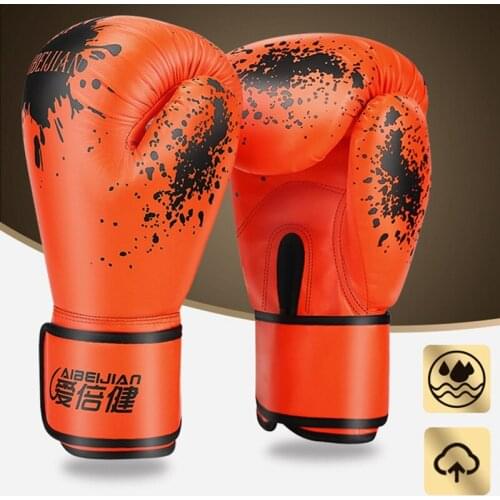 1 Pair Boxing Gloves for Adult Kids Training Sparring Punch Bag Mitt juvenile Taekwondo Sanda half-finger household gloves