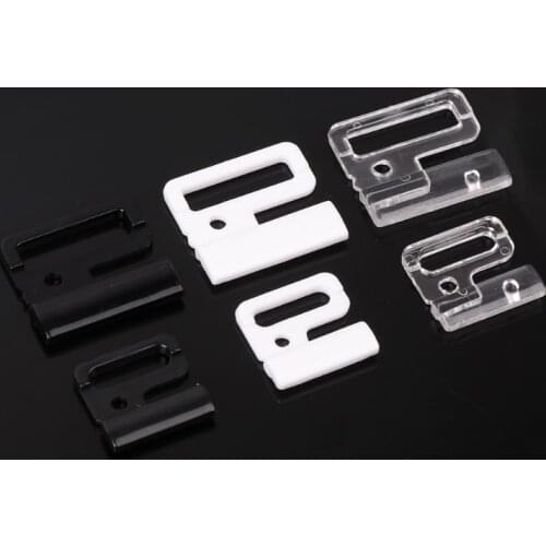 10 x Craft Plastic Rectangle Tap Hooks & Clasp Sewing On Swimsuit Bra BIKINI