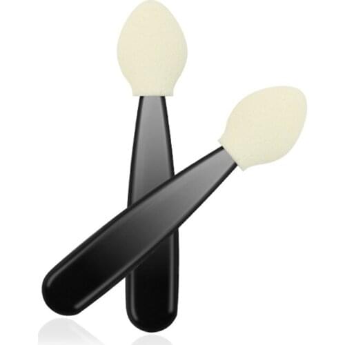 100pcs Eyeshadow Applicators Nail Powder Brushes Sponge Glitter Picking Disposable Eye Shadow Brush Makeup Sponge Tools