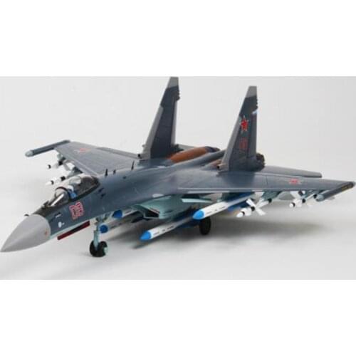 1/48 scale Soviet Union Navy Army Su35 Stealth machine fighter aircraft Russia airplane models adult children toy showcollection