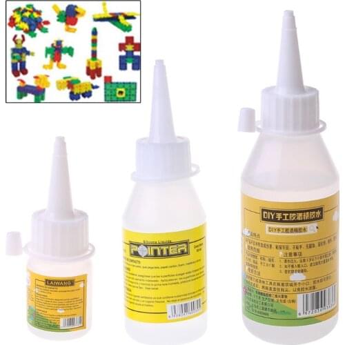 20ml 50ml 100ml Liquid Glue Alcohol Adhesive Textile Fabric Stationery Scrapbooking Jy05 21 Dropshipping