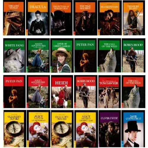 English Stories 24 Book-Stage the 1-2-3-4-5-6 Murat Wolf Broadcasts