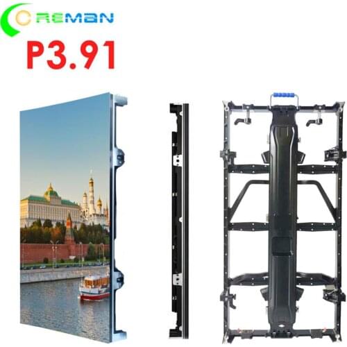 50x100cm hd led wall screen curve advertising screen indoor p3.91 p4.81 p5.95 p6.25