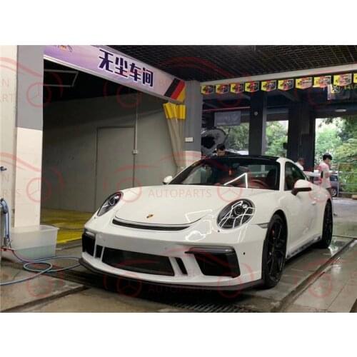 911 991.2 GT3 style Car body Kit Carbon Fiber Front rear bumper lip rear spoiler Car styling For Porsche 911 991.2 GT3 Style