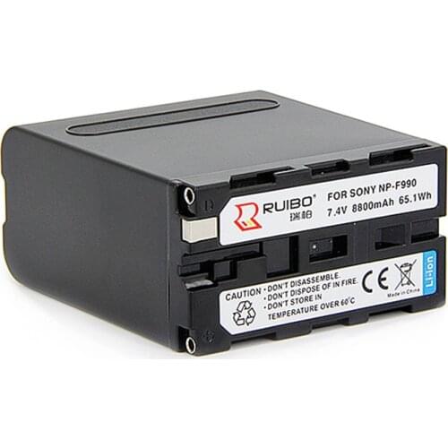 For SONY 8800mAh np-f990 battery 1500C EA50 198P Z7C NX3 5 camera F970 NP-F330 F530 F550 F570 NP-F730 F750 F770 NP-F930 F950