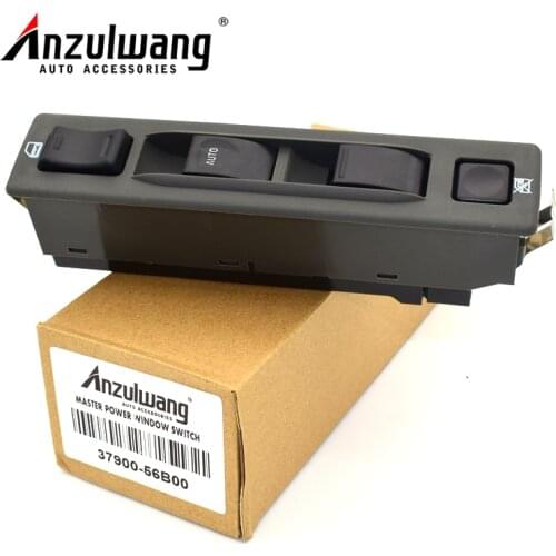 ANZULWANG 37900-56B00 3790056B00 Power Window Lifter Regulator Master Control Switch For Suzuki X-90 Vitara