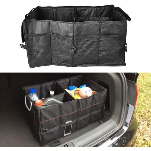 Auto Multifunction Car Rear Trunk SUV Cargo Organizer Foldable Storage Container Box Bag Pouch Tool Holder Case Car Styling