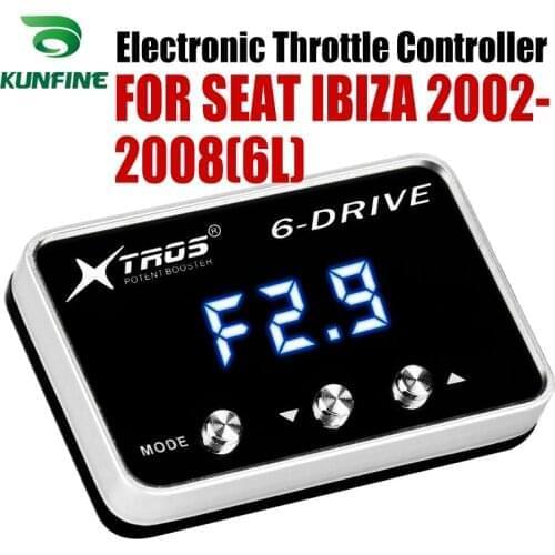 Car Electronic Throttle Controller Racing Accelerator Potent Booster For SEAT IBIZA 2002-2008(6L) ALL PETROL ENGINES Tuning