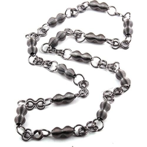 Free Shipping Fashion Bohemian Tribal Jewelry Metal Link Gourd Necklace